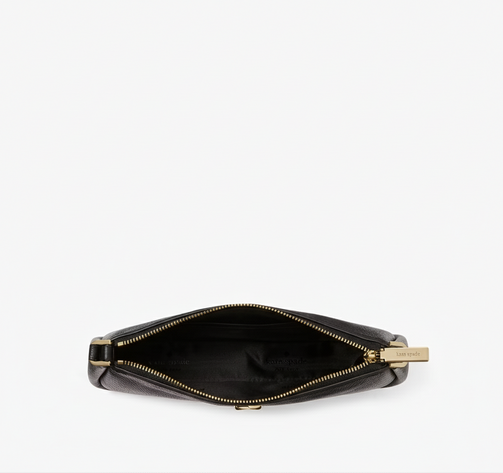 NWT Kate Spade Kayla Convertible Wristlet/Shoulder Bag In Black