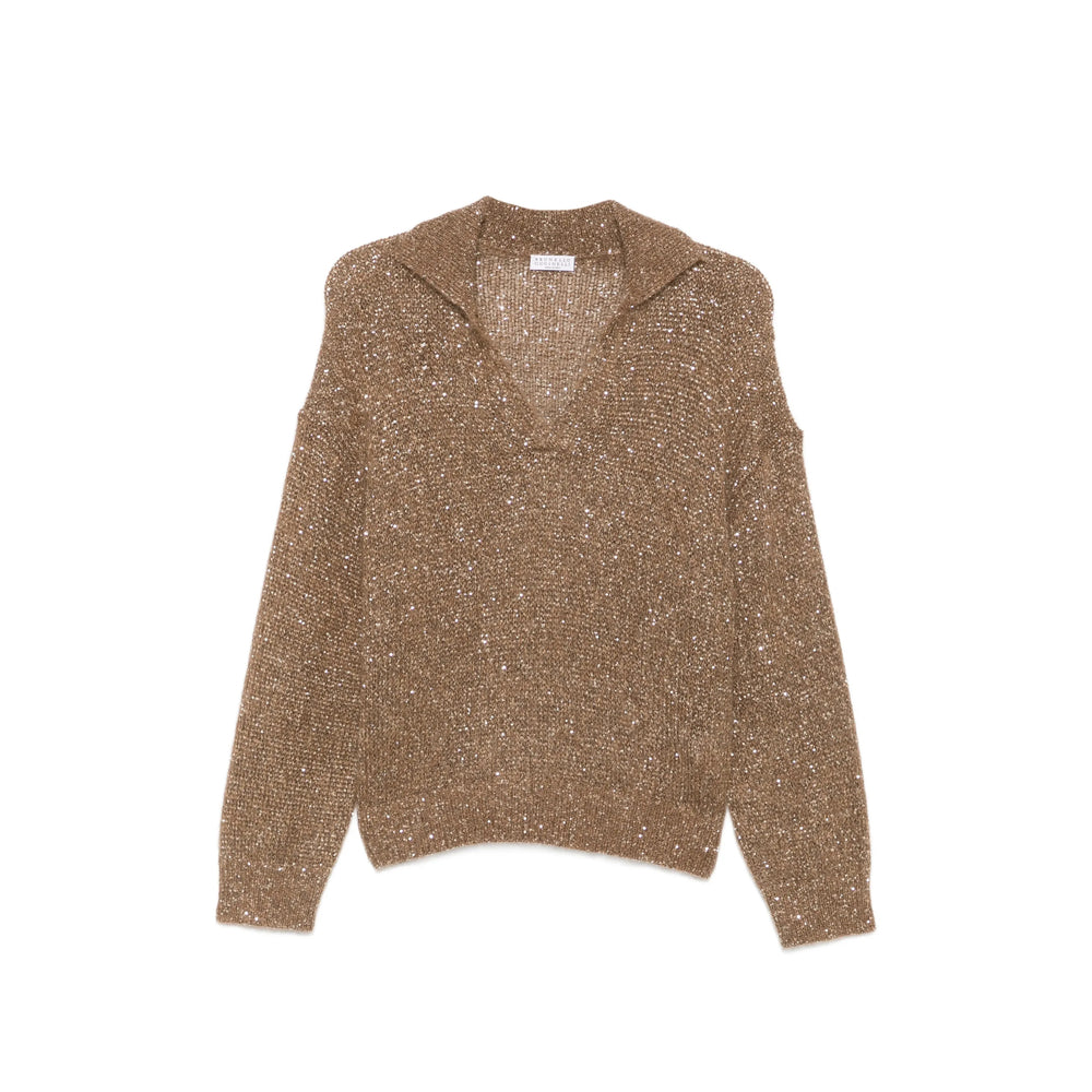 Brunello Cucinelli Brown Knitwear - Jumpers Women