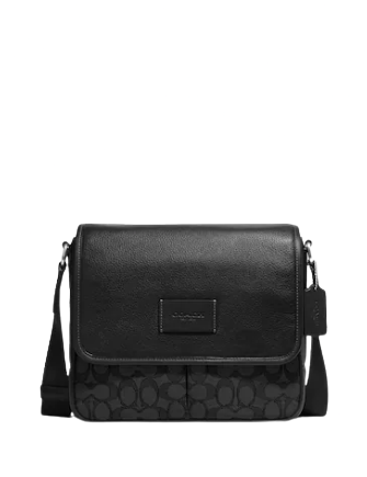 Coach Sprint Map Bag 25 In Signature Jacquard