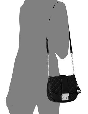 Michael Michael Kors Elisa Medium Quilted Messenger Bag