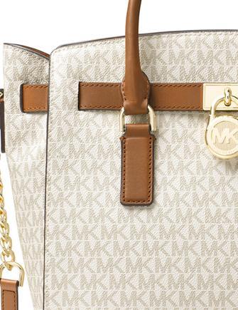 Michael Michael Kors Signature Studio Hamilton Large East West Satchel