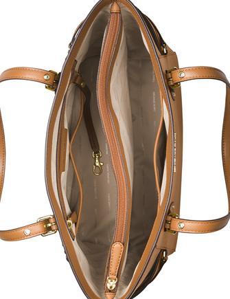 Michael Michael Kors Voyager East West Crossgrain Leather Tote